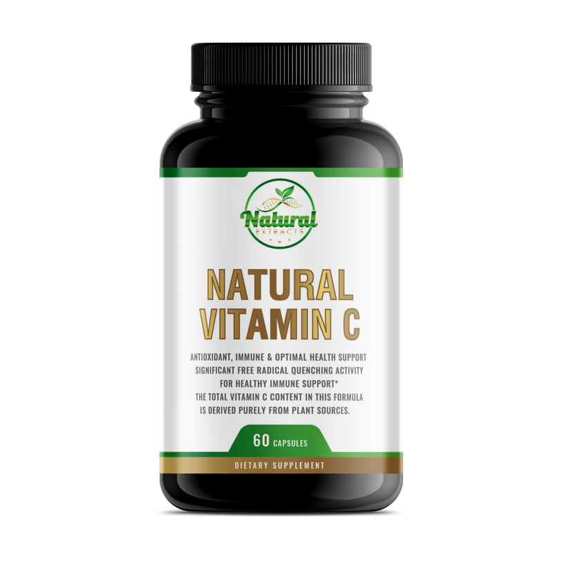 Natural Extract Natural Vitamin C 60ct plant sourced