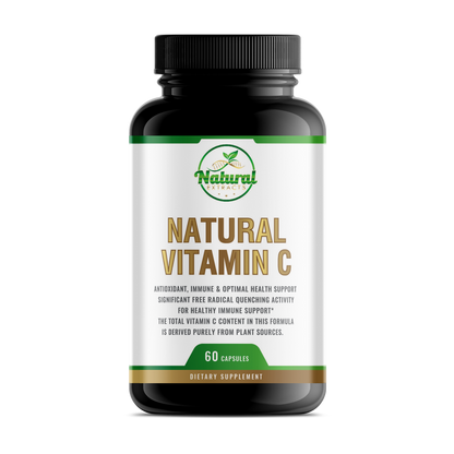 Natural Extract Natural Vitamin C 60ct plant sourced