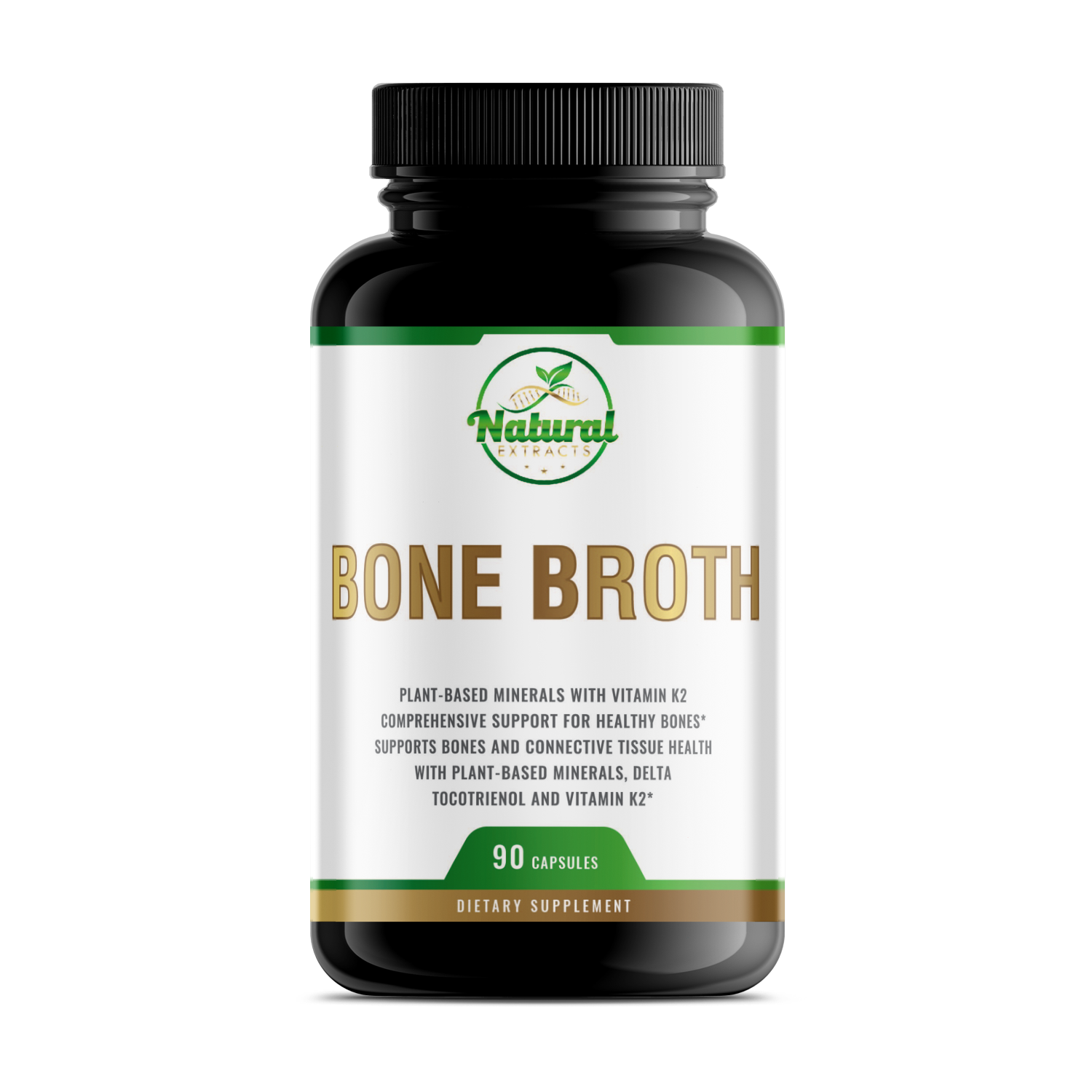 Natural Extract BONE BROTH Capsules 90count