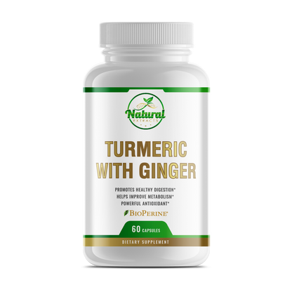 Natural Extract Turmeric with Ginger  60ct