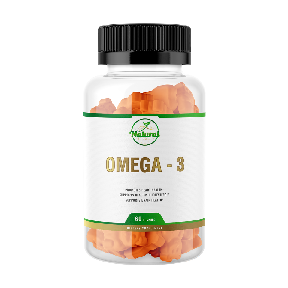 Natural Extract OMEGA 3 GUMMIES 60ct