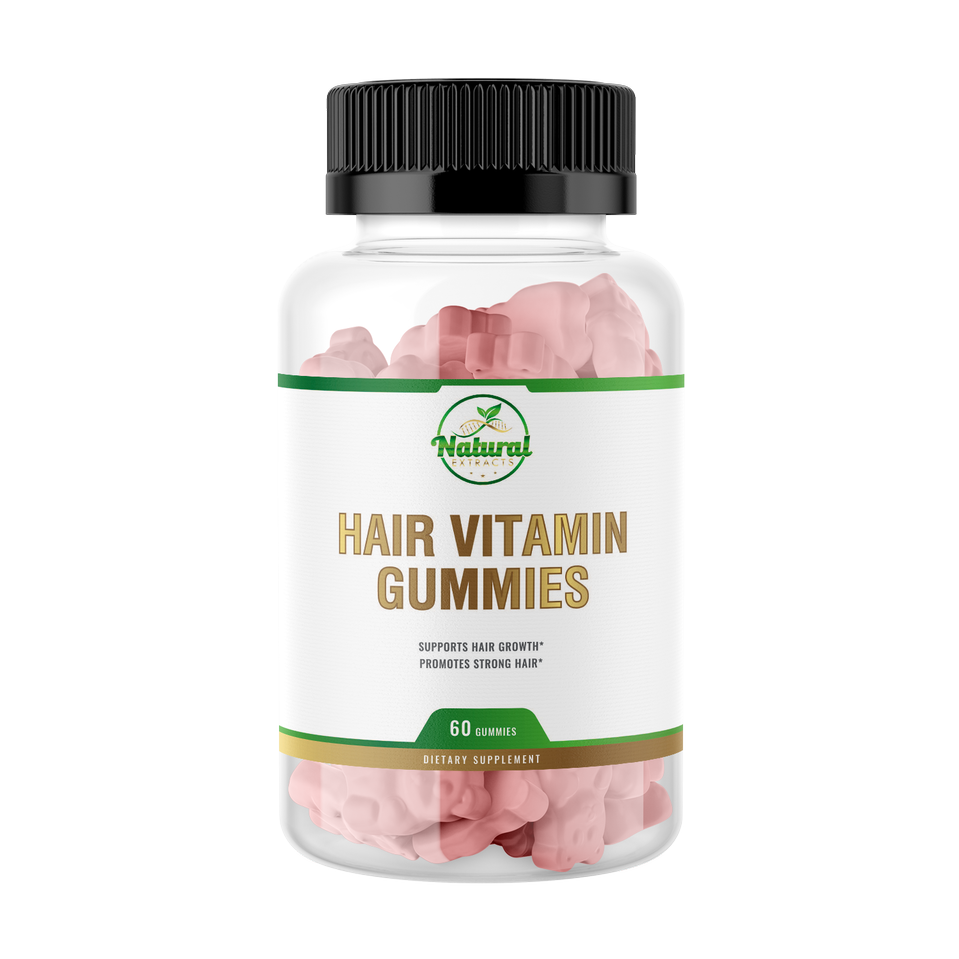 Natural Extract Natural Hair Vitamin Gimmies 60ct
