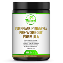 Natural Extract Pump Peak Pineapple Pre-Workout Formula