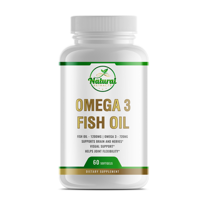 Natural Extract Omega 3 Fish Oil 60ct