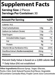 Natural Extract Sleep Well Gummies 60ct