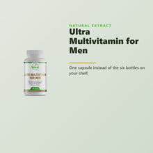 Natural Extract Ultra Multivitamin for Men product video - one-capsule daily multivitamin