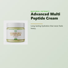 Natural Extract Advanced Multi Peptide Cream product video - all-natural lightweight peptide moisturizer