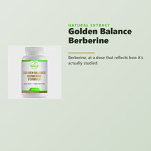 Golden Balance Berberine Formula product video - 1200 mg berberine daily, 60 capsules