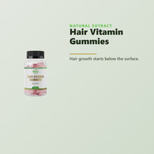 Natural Extract Hair Vitamin Gummies product video - follicle support for hair growth