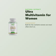 Natural Extract Ultra Multivitamin for Women product video - daily womens multivitamin